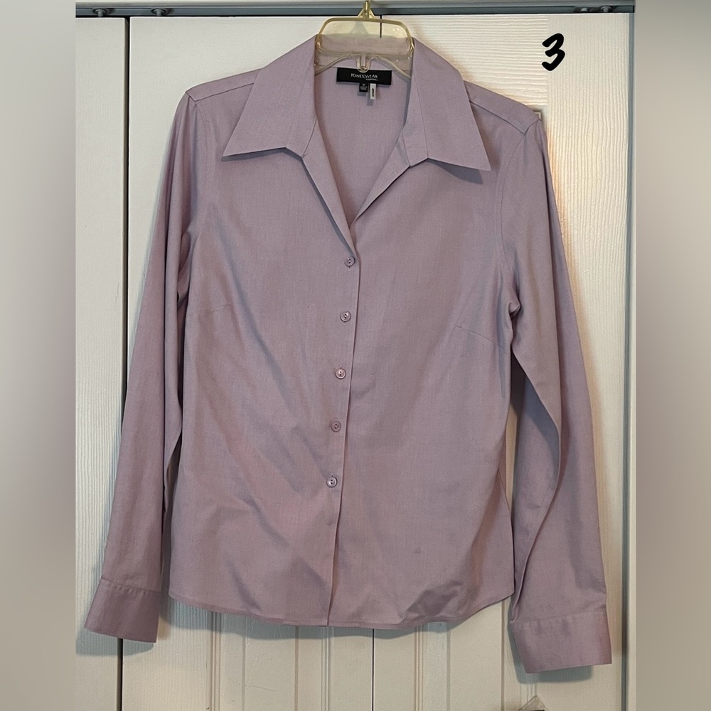 Jones of New York size 10 long sleeve shirt
